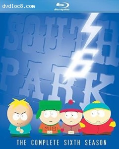 South Park: The Complete 6th Season [Blu-Ray] Cover