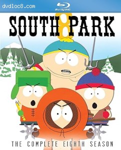 South Park: The Complete 8th Season [Blu-Ray] Cover