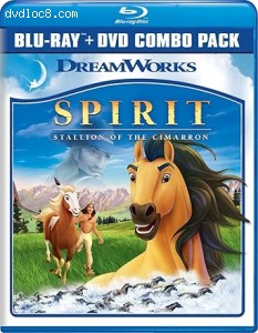 Spirit: Stallion of the Cimarron [Blu-Ray + DVD] Cover