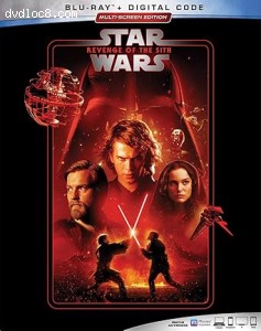 Star Wars: Episode III - Revenge of the Sith [Blu-Ray + Digital] Cover