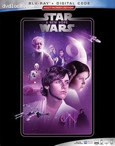 Star Wars: Episode IV - A New Hope [Blu-Ray + Digital] Cover
