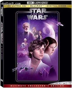 Star Wars: Episode IV - A New Hope (Ultimate Collector's Edition) [4K Ultra HD + Blu-Ray + Digital] Cover
