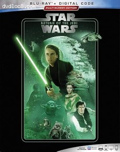 Star Wars: Episode VI - Return of the Jedi [Blu-Ray + Digital] Cover