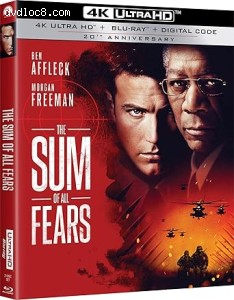 Sum of All Fears, The (20th Anniversary Edition) [4K Ultra HD + Blu-Ray + Digital] Cover