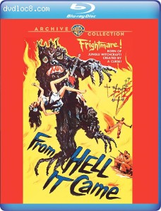 From Hell It Came [Blu-Ray] Cover