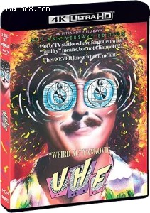 Cover Image for 'UHF (35th Anniversary Edition) [4K Ultra HD + Blu-ray]'