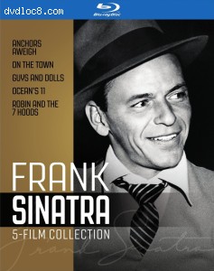 Frank Sinatra 5-Film Collection (Anchors Aweigh / On the Town / Guys and Dolls / Ocean's 11 / Robin and the 7 Hoods) [Blu-Ray] Cover