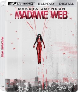 Madame Web (SteelBook) [4K Ultra HD + Blu-ray + Digital] Cover