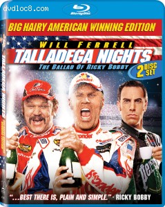 Talladega Nights: The Ballad Of Ricky Bobby (Big Hairy American Winning Edition - 2-Disc Set) [Blu-Ray] Cover