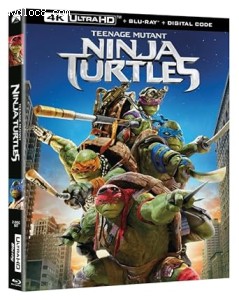 Teenage Mutant Ninja Turtles [4K Ultra HD + Blu-Ray + Digital] Cover