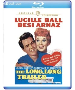 Long, Long Trailer, The [Blu-Ray] Cover