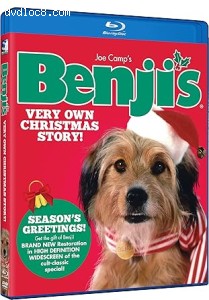 Benji's Very Own Christmas Story [Blu-Ray + DVD + Digital] Cover