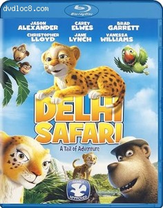 Delhi Safari [Blu-Ray + DVD + Digital] Cover