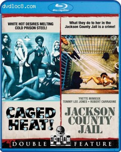 Caged Heat / Jackson County Jail (Double Feature - Limited Edition) [Blu-Ray] Cover