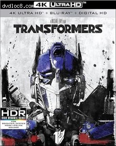 Transformers [4K Ultra HD + Blu-Ray + Digital] Cover