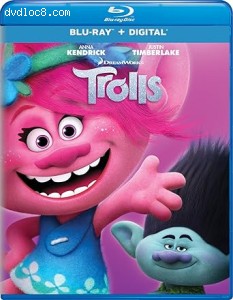 Trolls [Blu-Ray + Digital] Cover