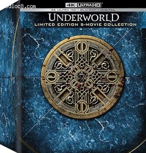 Underworld: Limited Edition 5-Movie Collection [4K Ultra HD + Blu-Ray + Digital] Cover