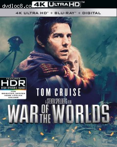 War of the Worlds (15th Anniversary Edition) [4K Ultra HD + Blu-Ray + Digital] Cover