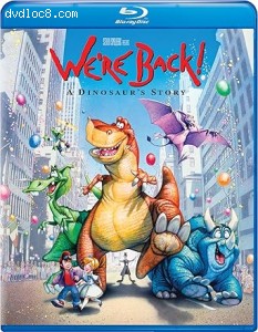 We're Back! A Dinosaur's Story [Blu-Ray] Cover