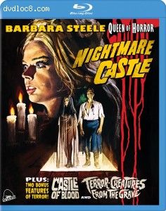 Nightmare Castle / Castle of Blood / Terror Creatures from the Grave [Blu-Ray] Cover