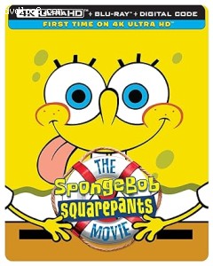 SpongeBob SquarePants Movie, The (Limited Edition SteelBook) [4K Ultra HD + Blu-ray + Digital 4K] Cover