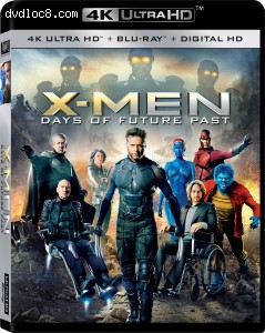 X-Men: Days Of Future Past [4K Ultra HD + Blu-Ray + Digital] Cover