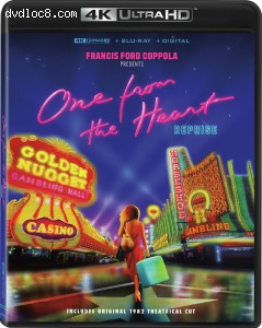 Cover Image for 'One from the Heart [4K Ultra HD + Blu-ray + Digital]'