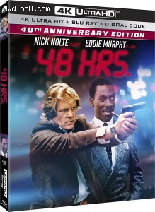 48 Hrs. (40th Anniversary Edition) [4K Ultra HD + Blu-Ray + Digital] Cover