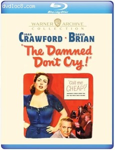 Damned Don't Cry, The [Blu-Ray] Cover