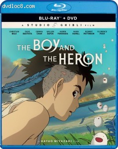 Boy and the Heron, The [Blu-ray + DVD] Cover