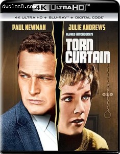 Torn Curtain [4K Ultra HD + Blu-Ray + Digital] Cover