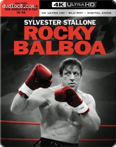 Rocky Balboa (SteelBook / Theatrical &amp; Director's Cut | Limited Edition) [4K Ultra HD + Blu-ray + Digital] Cover