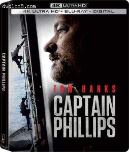 Captain Phillips (SteelBook) [4K Ultra HD + Blu-ray + Digital 4K] Cover