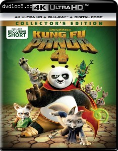 Kung Fu Panda 4 (Collector's Edition) [4K Ultra HD + Blu-ray + Digital 4K] Cover