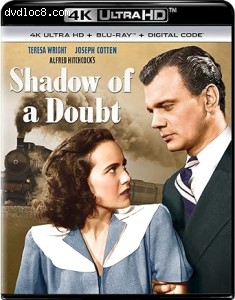 Shadow of a Doubt [4K Ultra HD + Blu-Ray + Digital] Cover