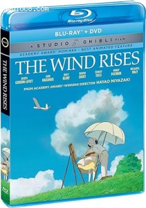 Wind Rises, The [Blu-Ray + DVD] Cover