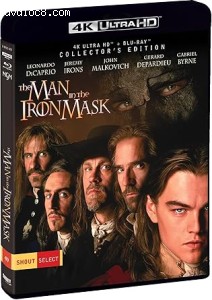 Man In The Iron Mask, The (Collector's Edition) [4K Ultra HD + Blu-Ray] Cover