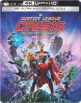 Cover Image for 'Justice League: Crisis on Infinite Earths - Part Three (SteelBook) [4K Ultra HD + Digital]'