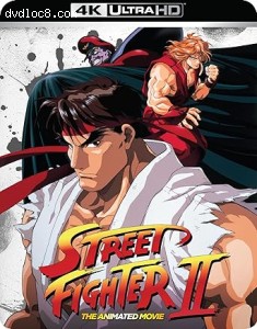 Street Fighter II: The Animated Movie [Blu-Ray 4K UHD] Cover