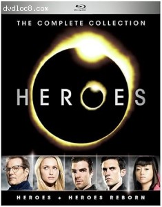 Heroes: The Complete Collection [Blu-Ray] Cover