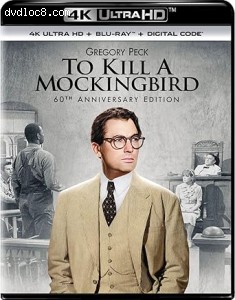 To Kill a Mockingbird (60th Anniversary Edition) [4K Ultra HD + Blu-Ray + Digital] Cover