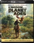 Cover Image for 'Kingdom of the Planet of the Apes (Theatrical &amp; Raw Cut) [4K Ultra HD + Blu-ray + Digital]'