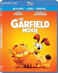 Garfield Movie, The [Blu-Ray + DVD + Digital] Cover