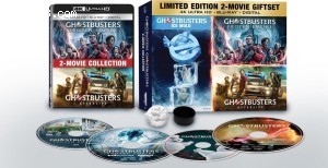 Ghostbusters 4K: 2-Movie Collecton [4K Ultra HD + Blu-ray + Digital 4K]