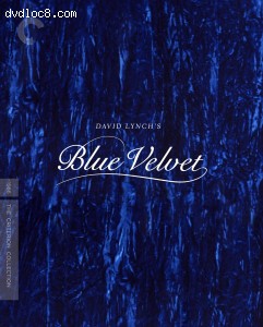 Blue Velvet (Criterion) [4K Ultra HD + Blu-ray] Cover