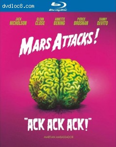 Mars Attacks! (Wal-Mart Exclusive) [Blu-ray] Cover