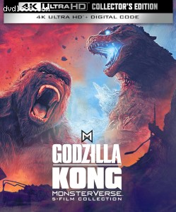 Godzilla/Kong Monsterverse: 5-Film Collector's Edition [4K Ultra HD + Blu-ray + Digital]