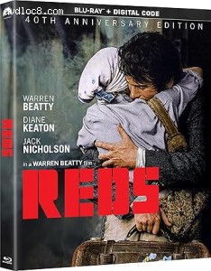 Reds (40th Anniversary Edition) [Blu-Ray + Digital] Cover