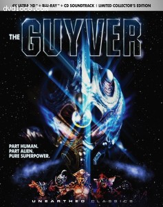 Cover Image for 'Guyver, The [4K Ultra HD + Blu-ray + CD]'