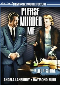 Film Noir Double Feature (Please Murder Me / A Life at Stake) Cover